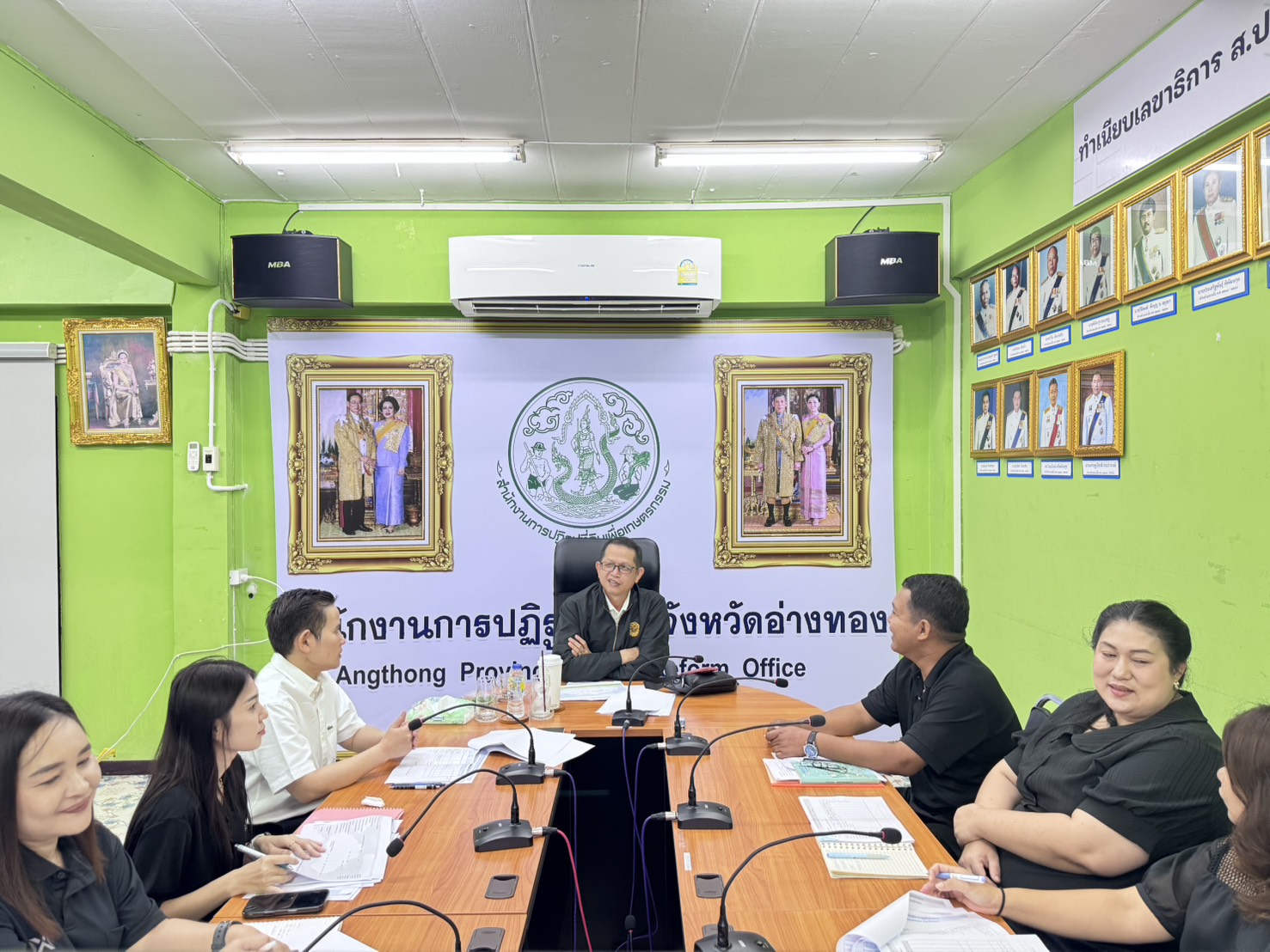 title - ผู้ตรวจราชการ ส.ป.ก. ประชุมตรวจติดตามความก้าวหน้าผลการดำเนินงานตามแผนการตรวจราชการ ประจำปีงบประมาณ พ.ศ. 2569 รอบที่ 1 เขตตรวจราชการที่ 1 จังหวัดอ่างทอง